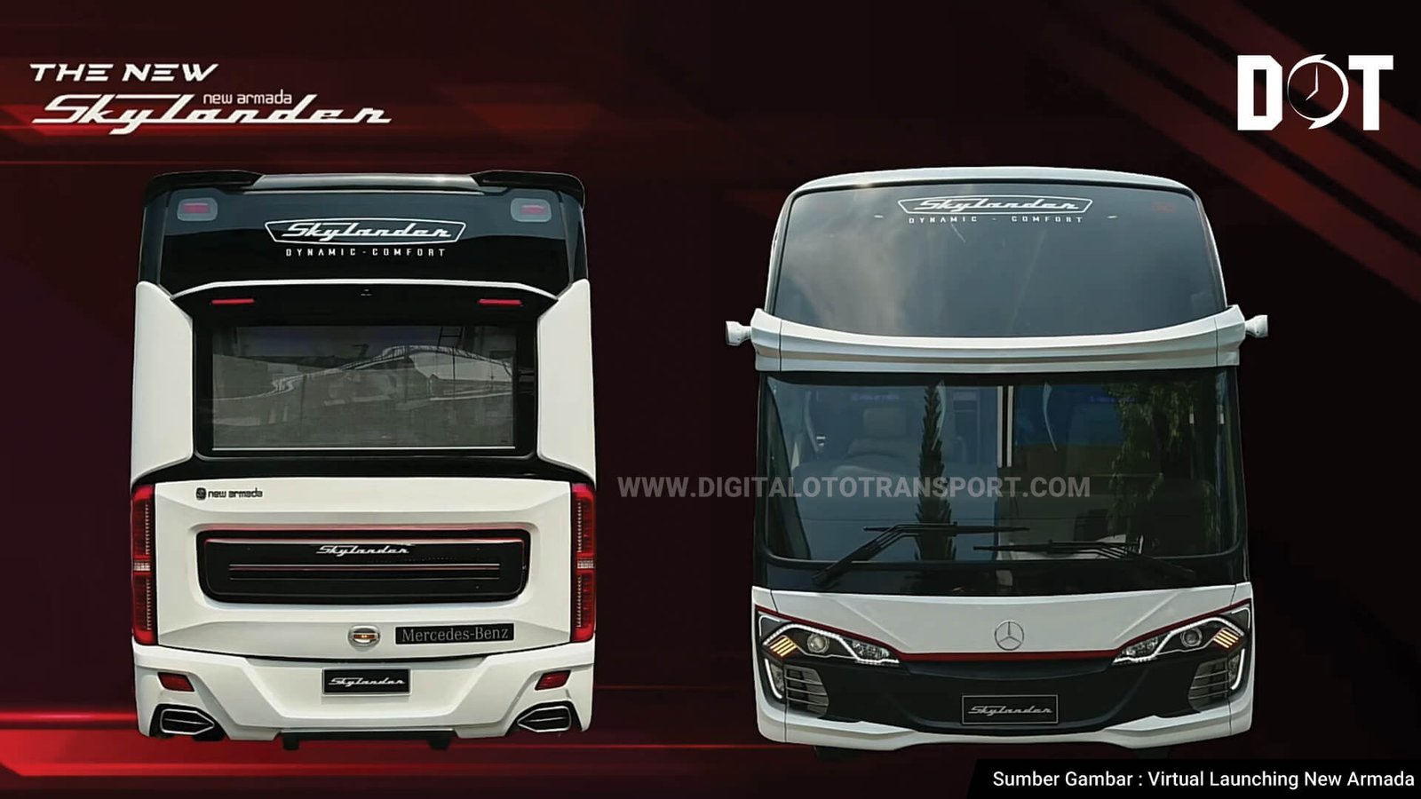 Body Bus Terbaru Produksi New Armada The New Skylander R22